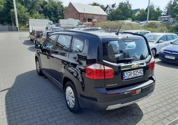 Chevrolet Orlando cena 31900 przebieg: 171000, rok produkcji 2012 z Łęknica małe 254